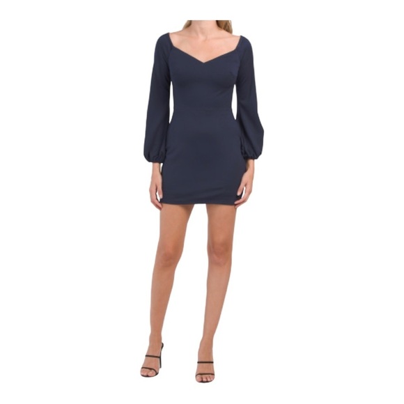 Dress the Population Esperanza Bodycon Sweetheart Neckline bodycon Mini dress - Picture 8 of 9